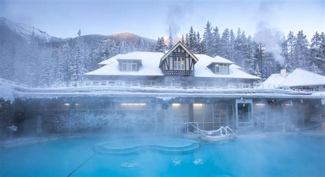 Skiing And Hot Springs Are Compatible Indeed Banff Ski Holidays