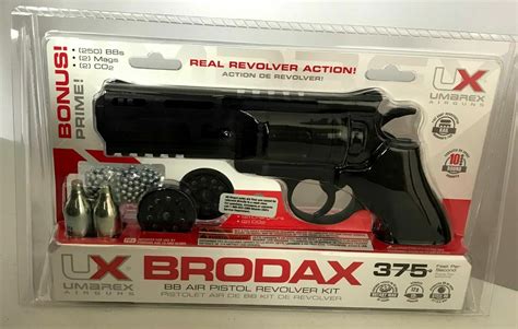 Bb Gun Umarex Brodax 177 Caliber Air Gun Pistol Revolver 375 Fps Co2