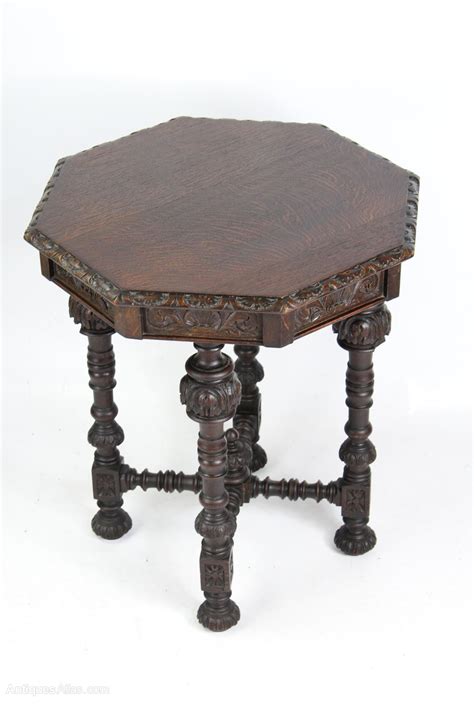 Victorian Gothic Oak Table Edwards And Roberts Antiques Atlas