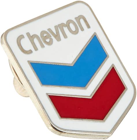 Chevron Gas Station Logo Lapel Pin Enamel Pin For Backpack Etsy