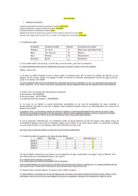 Guia Unidades De Medida Unidad Naturales Sexto Basico Profe Social