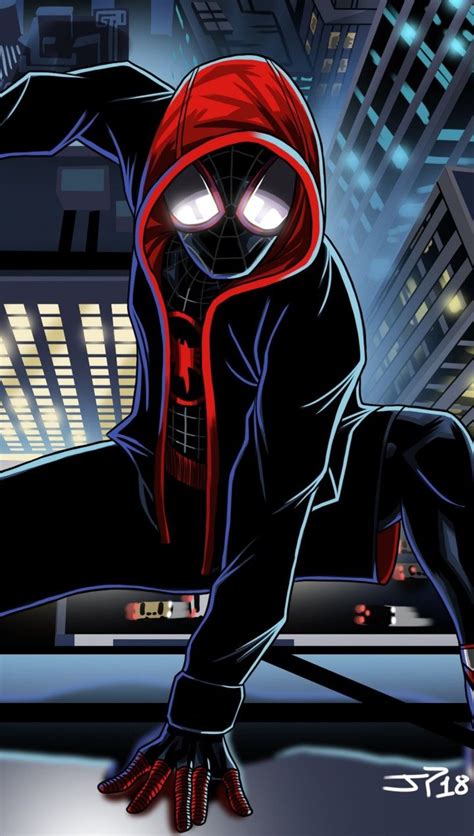 Miles Morales Ultimate Spider Man Into The Spider Verse Superheroes