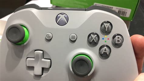 Xbox One Wireless Controller Greygreen Unboxing Youtube