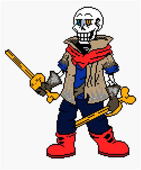 Dustbelief Papyrus Sprite Sans Stops Papyrus From Fighting The