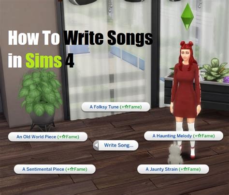 How To Write Songs In Sims 4 To Make Money Updated 2024 Decidel