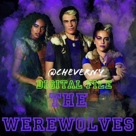 Disney Zombies 2 The Werewolves Poster Digital Etsy In 2021 Zombie
