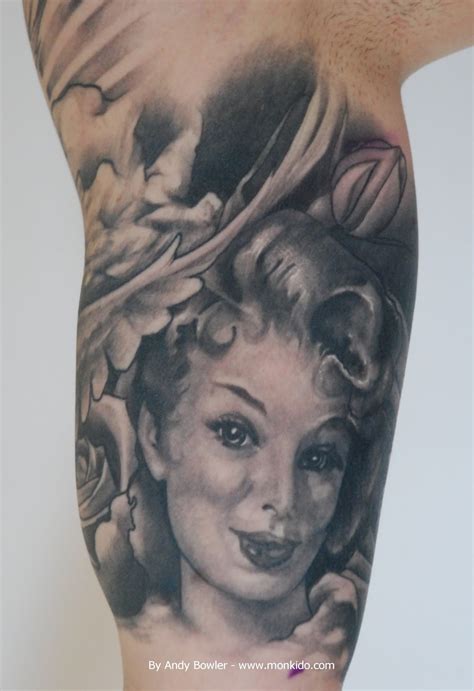 Monki Do Tattoo Studio Gil Elvgrin Pin Up By Andy Bowler Monki Do