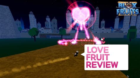 Blox Fruits Love Fruit 리뷰 Youtube