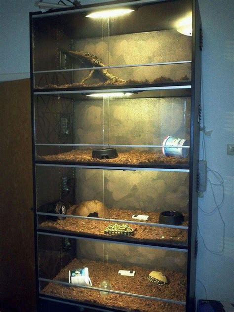 Make A Multi Level Terrarium Stack For Your Reptile Friends Get A Pax Wardrobe With