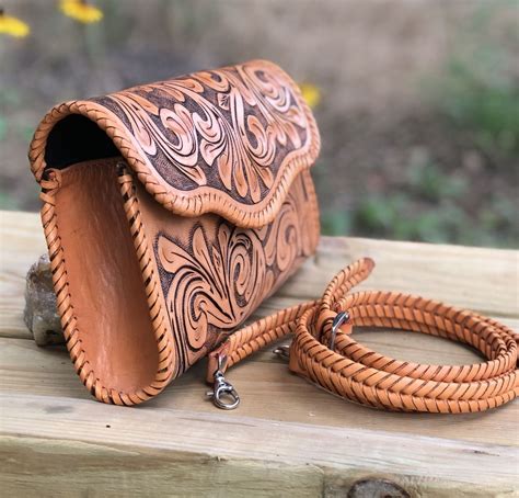 Tooledleatherhandbags Tooled Leather Wallet Wallets For Women