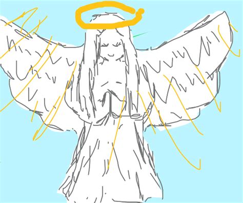 Biblically Accurate Angel Drawception