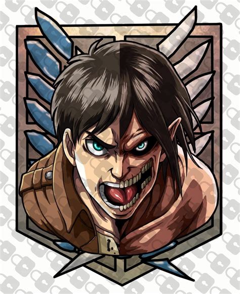 It is set in a fantasy world where humanity lives within territories surrounded by three enormous walls that protect them from. Playera Attack On Titan, Shingeki No Kyojin, Eren - $ 140 ...