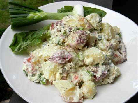 Red White And Blue Potato Salad Easy Recipes And Stuff