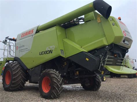 Used Claas Lexion 670 Combine Harvesters Year 2015 For Sale Mascus Usa