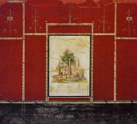Kutxx 3 Roman Wall Painting Example Of Third Style Ornate Style 10
