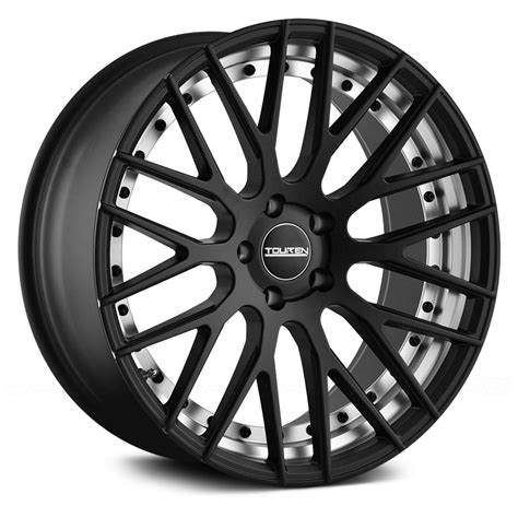 TOUREN® TR30 Wheels - Matte Black with Machined Undercut Rims