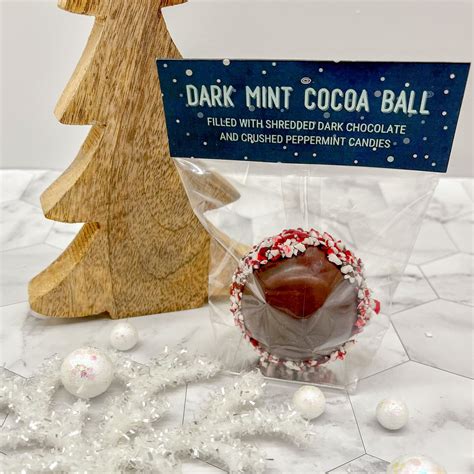 Dark Mint Cocoa Ball Dietsch Brothers Findlay Oh Fine Chocolates