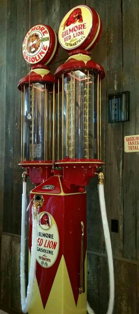rare restored original bowser dual gas pump gilmore gasoline old gas pumps vintage gas