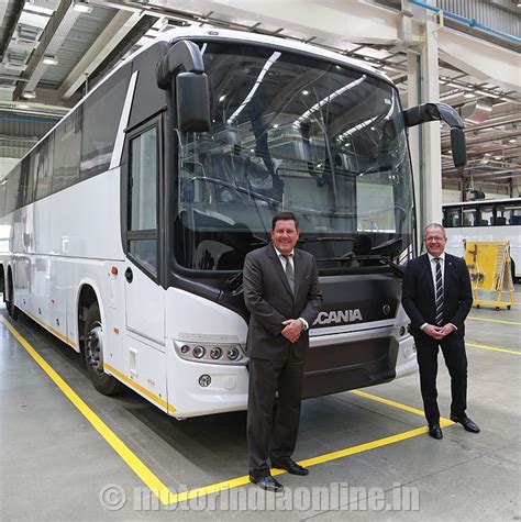 Scanias First Bus Production Facility Opened In India Motorindia