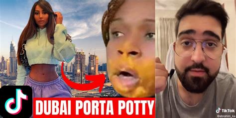 Tiktoks Dubai Porta Potty Trend 2022 Is Disgusting As Youd Think