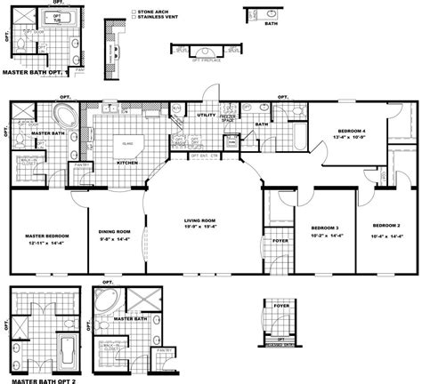 Popular Clayton Modular Homes Floor Plans House Plan Pictures