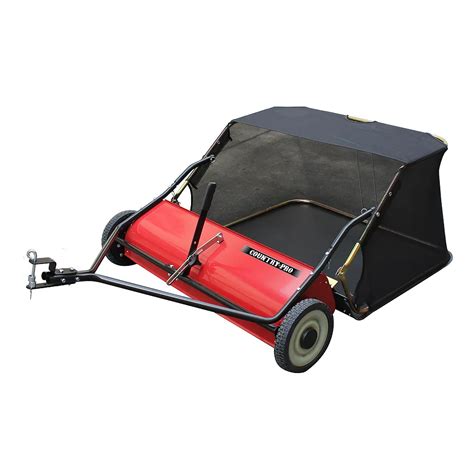 Country Pro 42 Inch Tow Behind Lawn Sweeper The Home Depot Canada