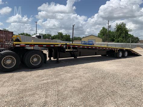 2012 Ledwell Lw48 Htht2 Drop Deck Equipment Trailer For Sale In Houston