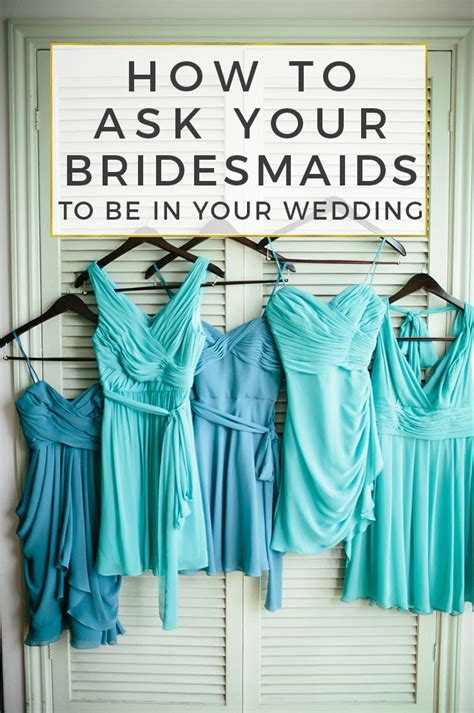 How To Ask Your Bridesmaids Mango Muse Events How To Ask Your Bridesmaids Easy Wedding