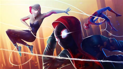 Spider Man Into The Spider Verse 4k Ultra Hd Wallpaper Background