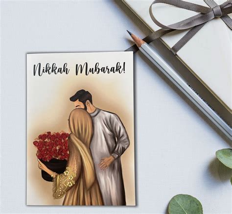 The Nikkah Card Etsy Uk