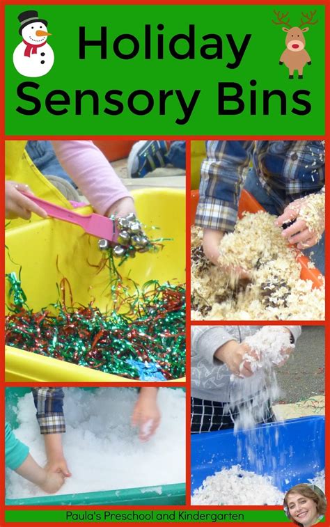 Like a right of childhood, kids deserve the opportunity to get covered with mud. Paula's Primary Classroom: Holiday sensory bins