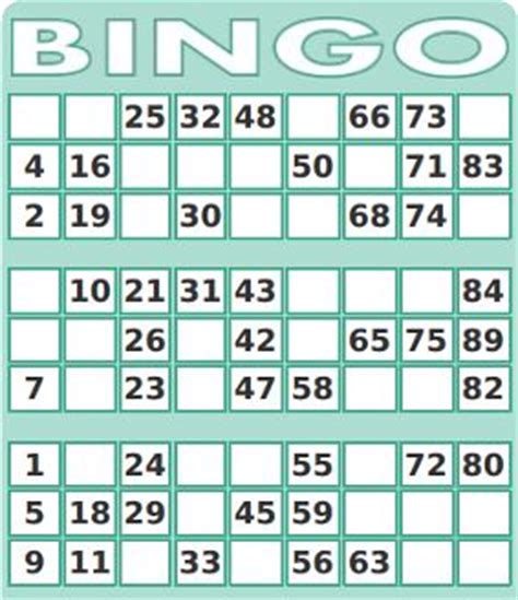 Large print printable bingo cards. Printable 1-90 Number Bingo Card Generator | Bingo cards ...