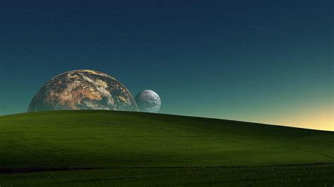 Bliss Xp Evening Planets By Eric02370 On Deviantart