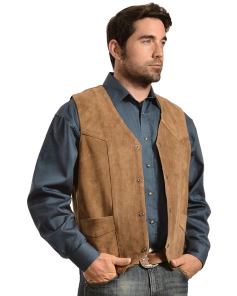 Liberty Wear Men S Suede Western Vest Country Outfitter