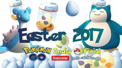 Well, you won't have long to wait as the festival begins on tuesday, april 16. Pokemon GO:Easter Event Starts Today | Pokémon India Official