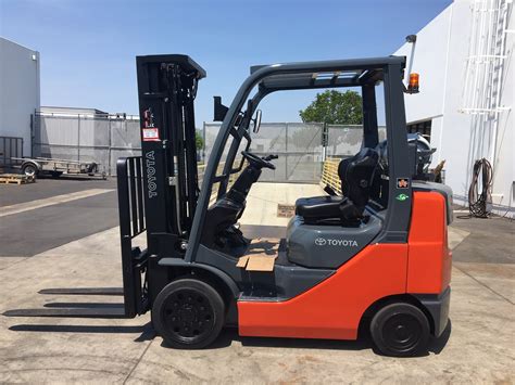 Used 2018 Toyota Industrial Equipment 8fgcu25 In Mira Loma Ca