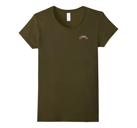 F Co 58th Infantry Ranger Scroll Lrrp Logo Tshirt 4lvs