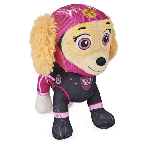 Paw Patrol Moto Pups Skye Stuffed Animal Plush Toy 8 Inch For Kids