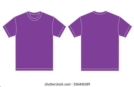 Purple Tee Shirt Template Images Stock Photos Vectors Shutterstock