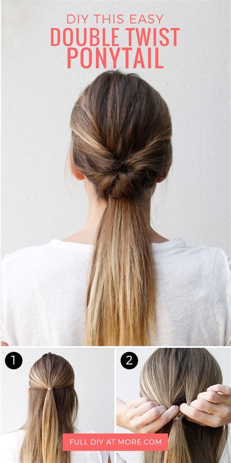 Try these easy hairstyles for long hair. 834 best Hair Styles images on Pinterest | Easy ponytail ...