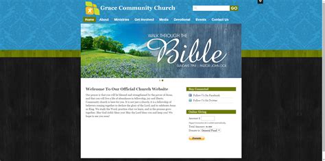 Best Church Website Templates For Ministry And Outreach Sharefaith Magazine