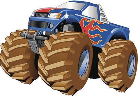 Monster Truck Image Illustrations Royalty Free Vector Graphics And Clip