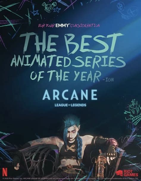 Esports On Twitter Arcane Is The First Streaming Series To Win The