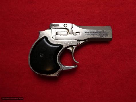 High Standard Derringer 22 Mag Nickel Plated