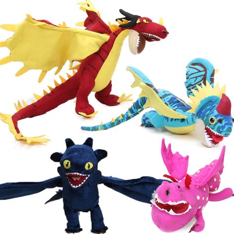 How To Train Your Dragon 3 Plush Toys White Toothless Night Fury