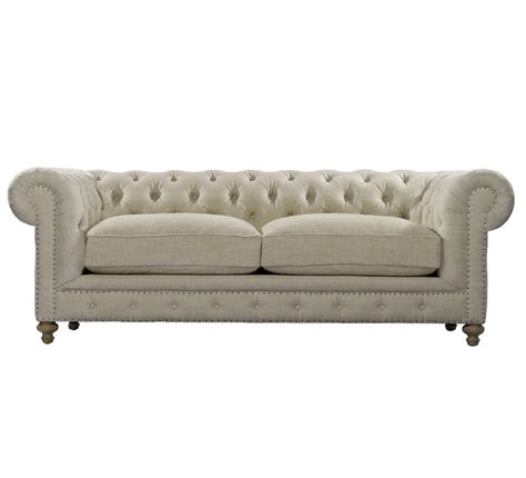 Linen Chesterfield Sofa Home Sofa