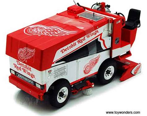 Zamboni Machine Detroit Red Wings By Motor City 118 Scale Diecast