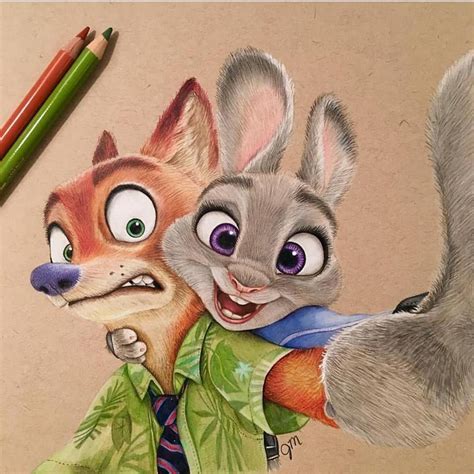 Amazing Colored Pencil Drawings Works By Julianna Maston Disney Art