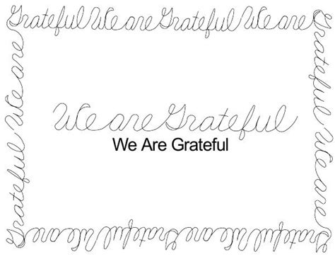 We Are Grateful Anne Bright Designs