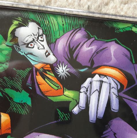 Unique Recycled Comic Book The Joker Fridge Etsy